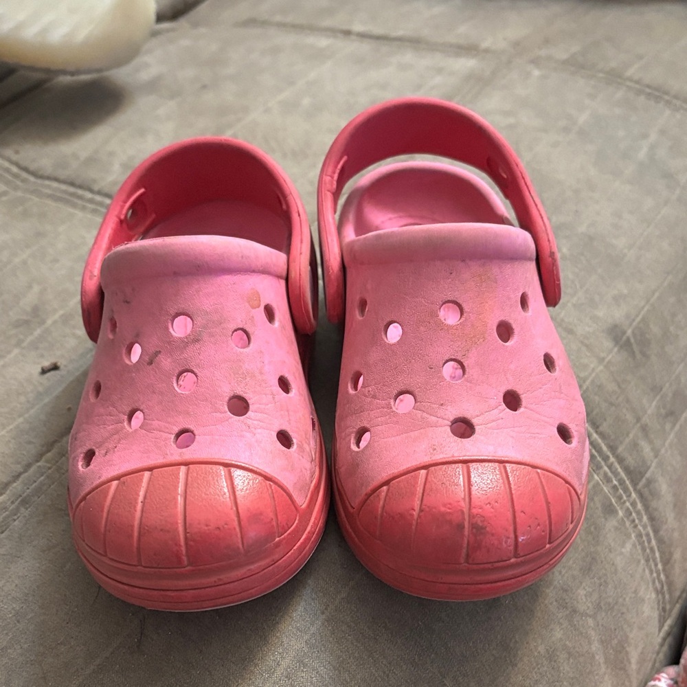 🔥 $3 Add-On. CROCS Kids Shoes in Bright Pink